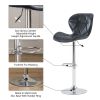 Bar Chair Scandinavian Design; Swivel Lift; Suitable for Dining and Kitchen Bar Chairs (2 Pieces)