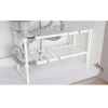 2-Tier Sink Rack Under Cabinet Organizer Storage Expandable Kitchen Shelf Holder