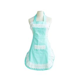 Maid Apron Cute Aprons with Pocket for Women Girls Vintage Kitchen Cooking Apron