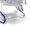 Multiful Functions Houseware Kitchen Storage Stainless Iron Shelf Dish Rack